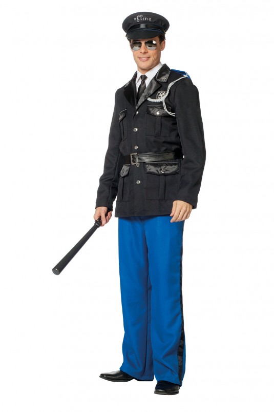 Proficiat faillissement Gewoon overlopen Politie uniform - Hendriks Carnaval