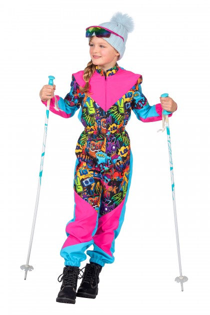 Retro skipak 80's print