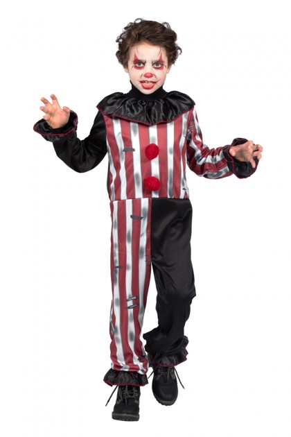 Overall Halloween clown