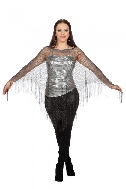 Poncho net  (one size) (V)