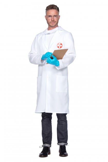 Dokter kostuum wit