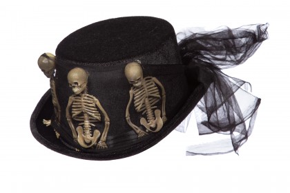Hoge hoed skelet