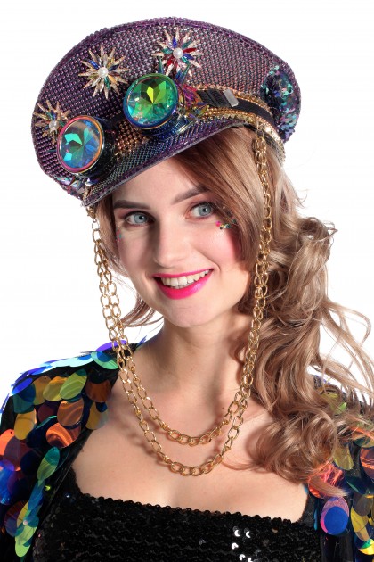 Pet Burning Man goggles paars